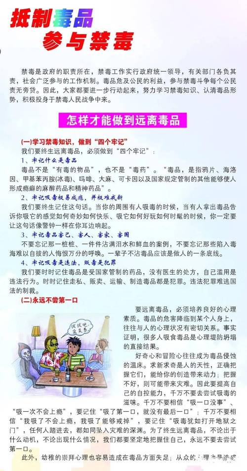 禁毒安全教育事迹