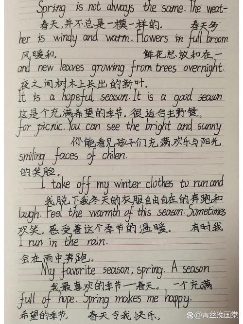 英语作文写事物