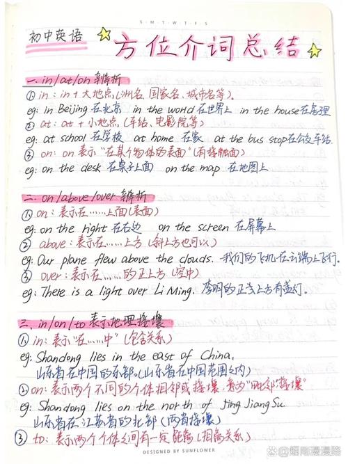 带有介词的作文