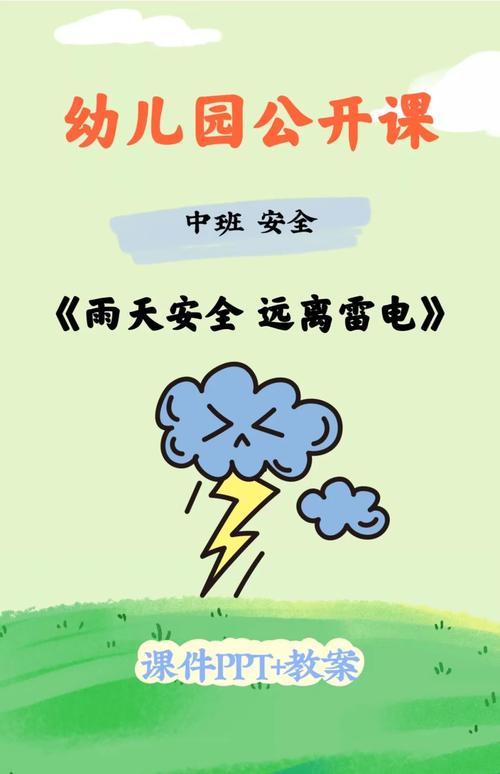 雷雨暴雨安全教育