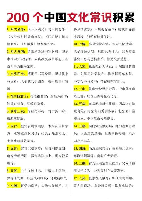 关于一些基本常识