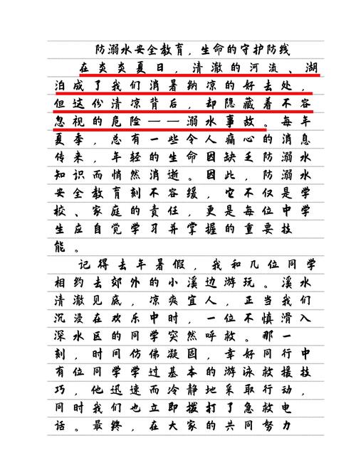 安全教育防护作文