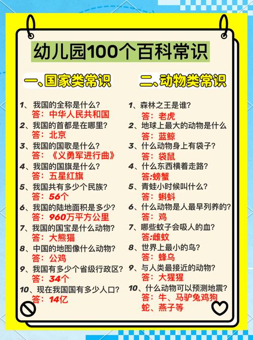 4岁宝宝该知道哪些常识