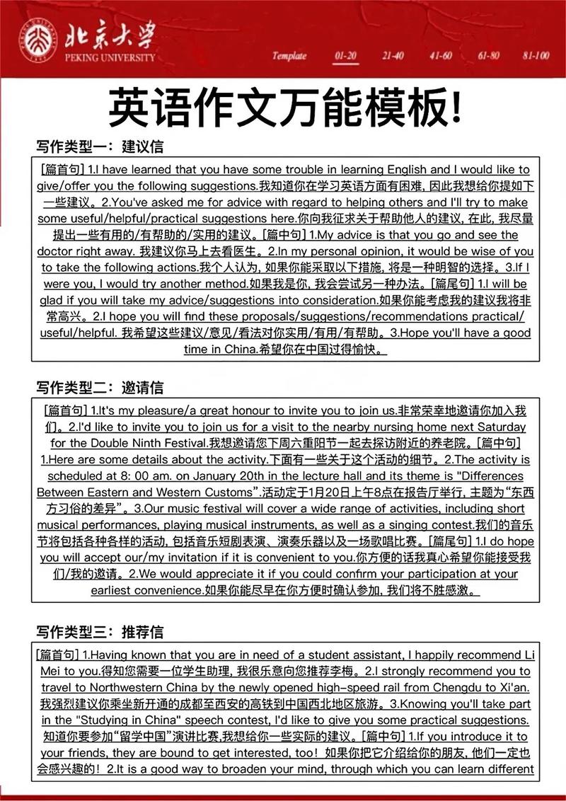 高考英语口语考试范文