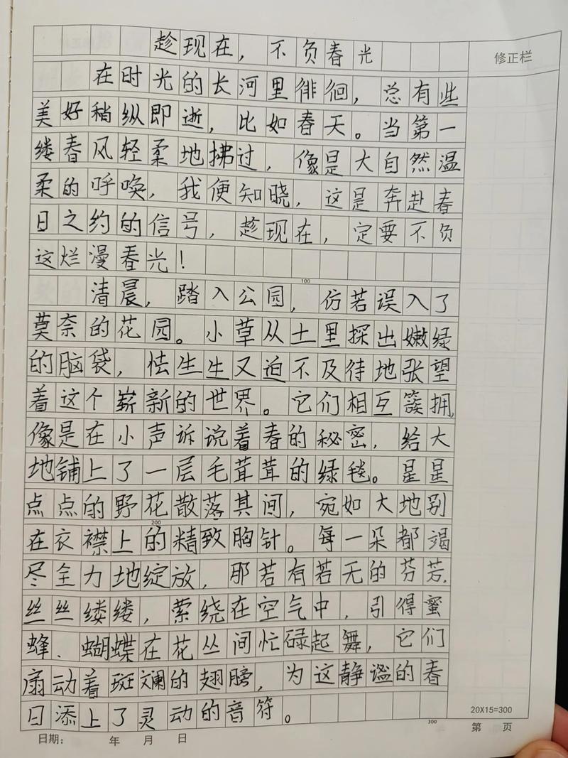 话题作文主体段