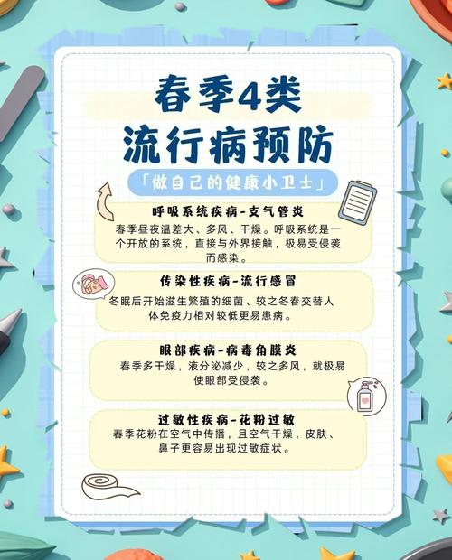 春季防传染病小常识