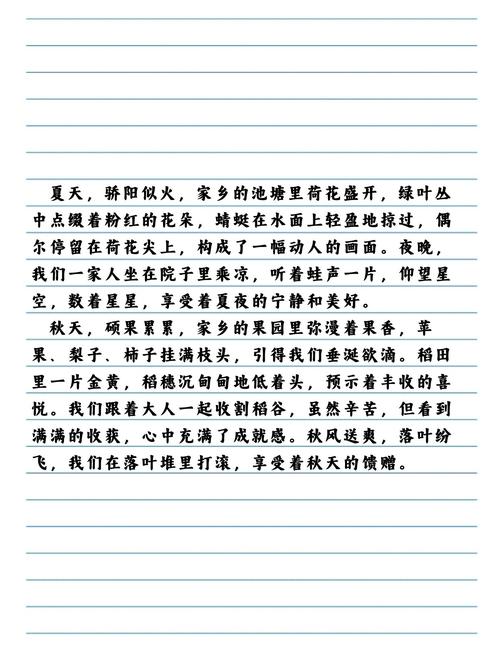 作文模板分地区