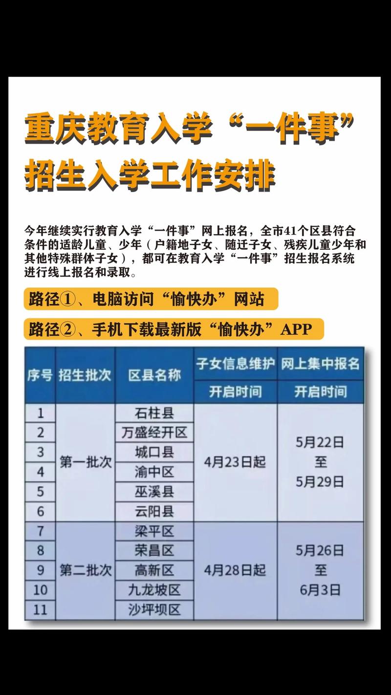 重庆教育局出台的政策