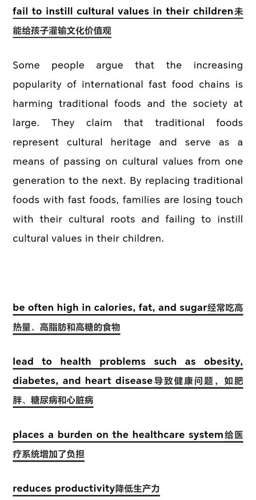雅思作文 快餐，雅思作文快餐的发展前景