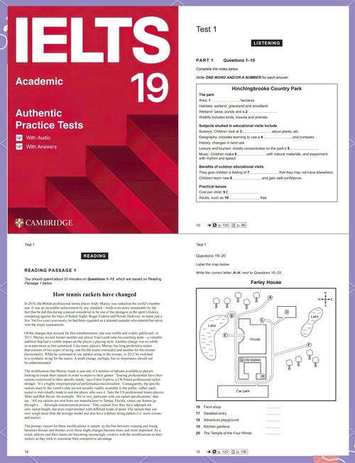 剑桥雅思8 口语答案