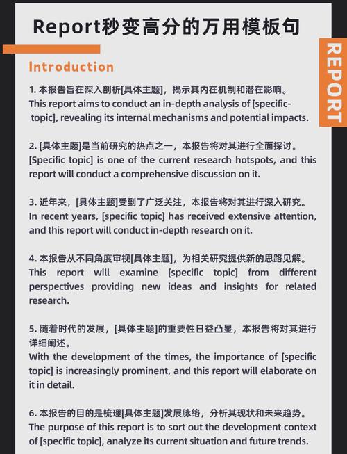 作文report 题,report作文范文