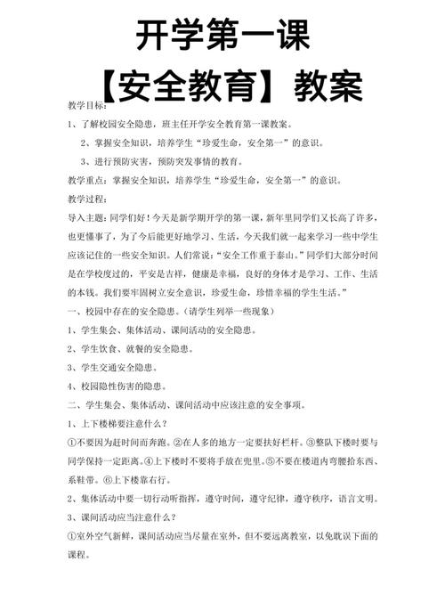 新生安全教育小结