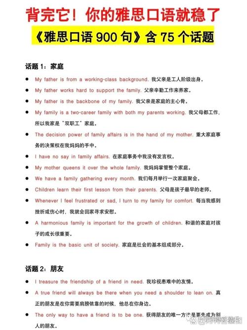 雅思口语背答案,雅思口语背答案能6分吗