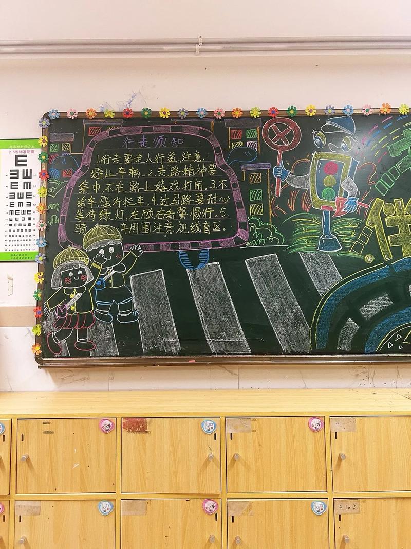 安全教育黑板题目