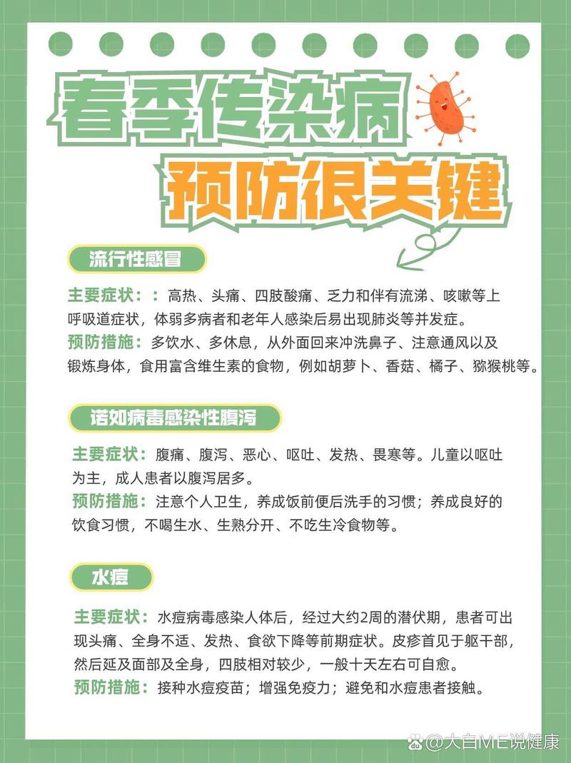 预防传染病的保健常识