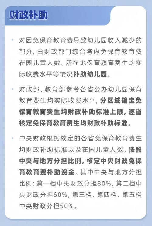 学前教育产业园政策