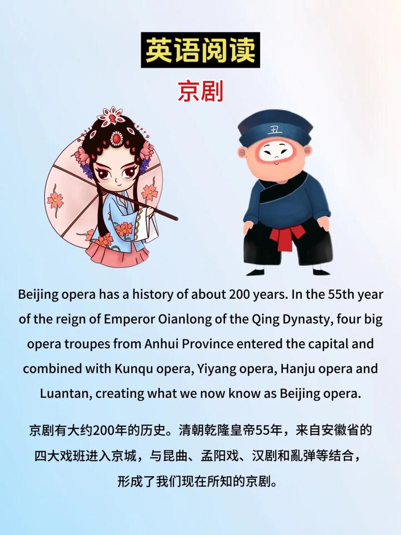 京剧英语作文简，京剧英语作文简单