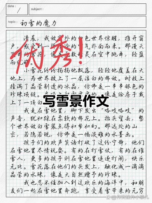 长沙的雪作文2020，长沙的雪作文