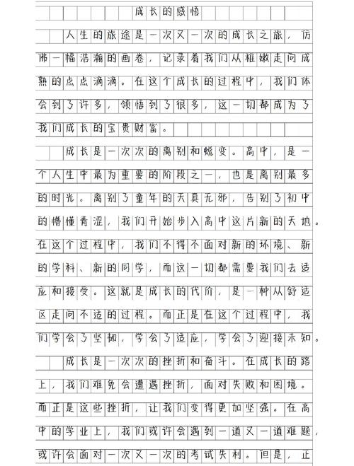 折线观点作文，折线的感受
