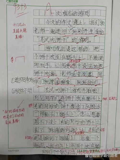 饼状作文,饼的作文