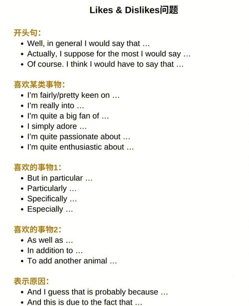 雅思口语常用句型结构，雅思口语常用句型结构有哪些