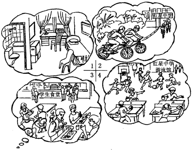 高考英语看图作文模板，高考英语看图作文模板及范文