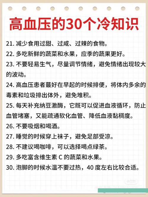高血压健康常识1000问