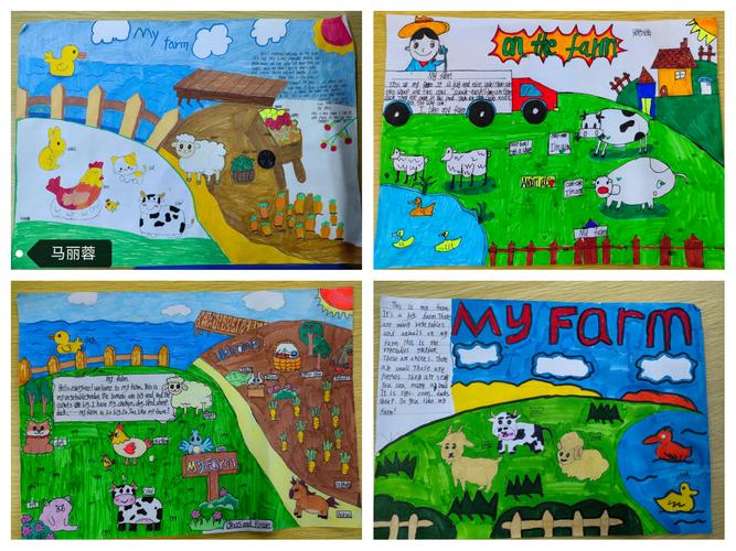 描写农场的英文作文，描写农场的英文作文80词