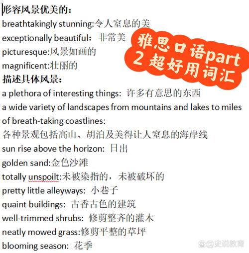 雅思海边口语，雅思海边口语怎么说