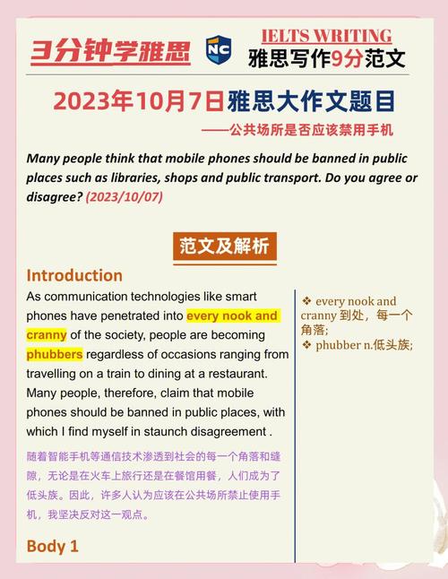 雅思9 10作文,雅思作文九分范文