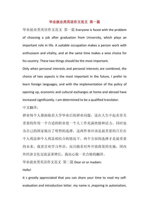 IT 企业 就职作文,it行业英语作文