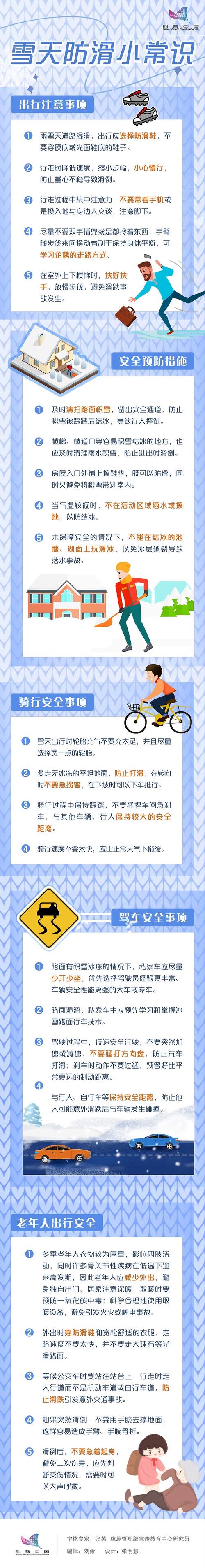 学校雪后安全教育