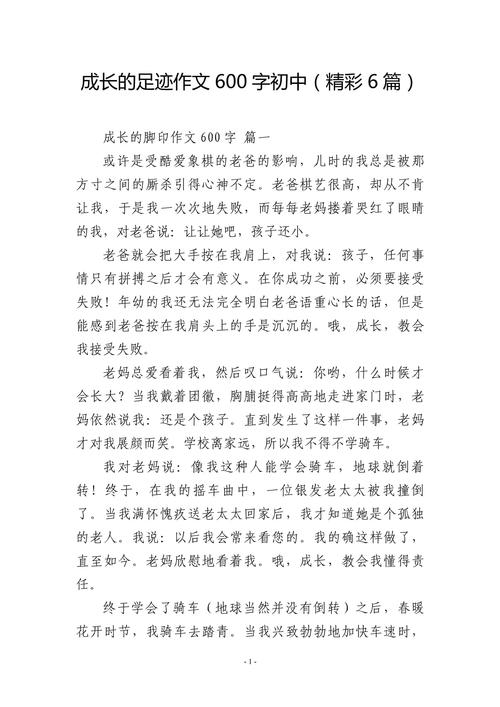 作文600自，作文600字初中