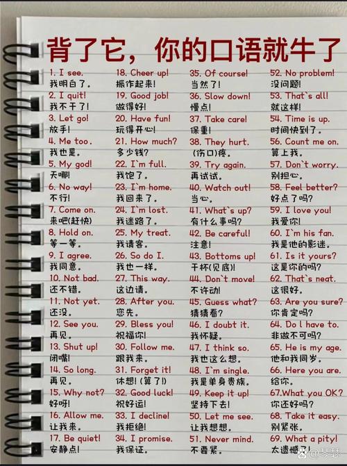 最常用英语口语，最常用英语口语1000句视频