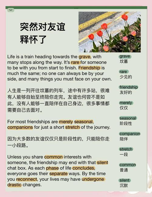 口语友谊，友谊的口语话题