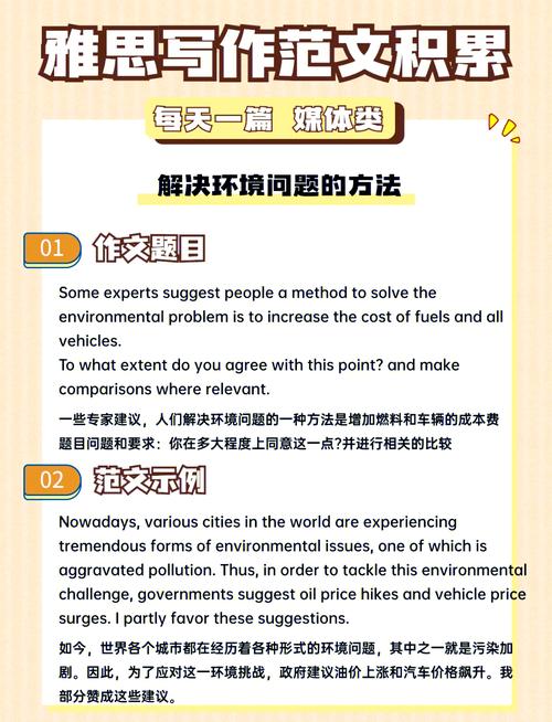 雅思作文环境与个人，雅思作文环境问题个人