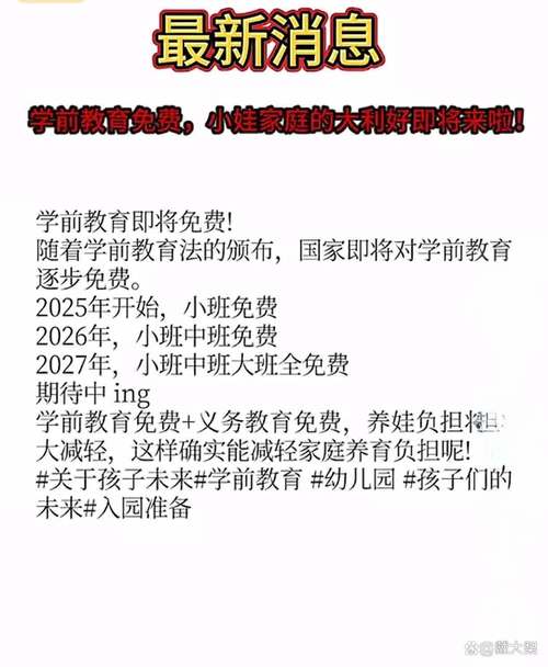 学前教育政策是指什么