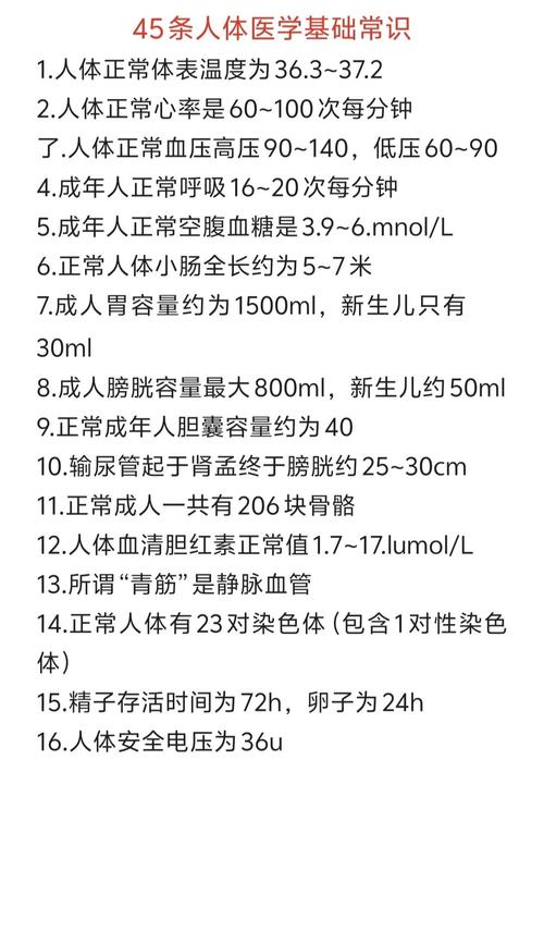 身边故事中的医学常识