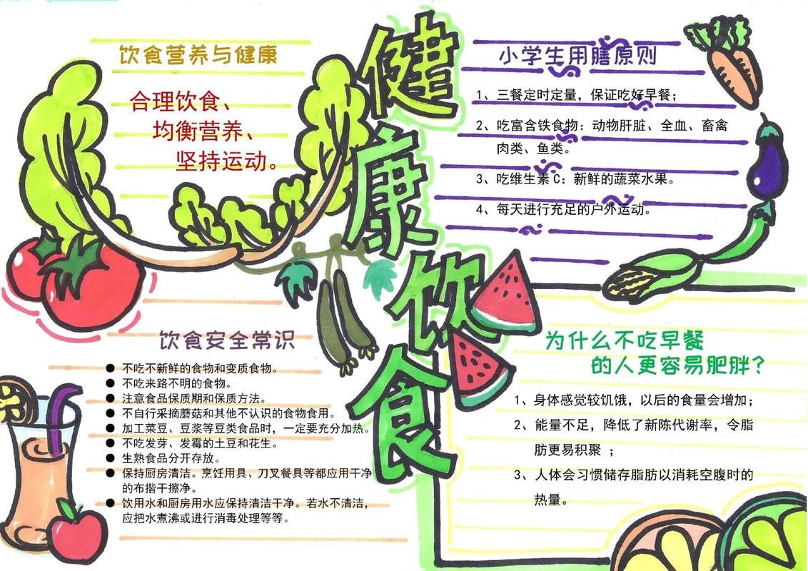 营养常识手抄报内容