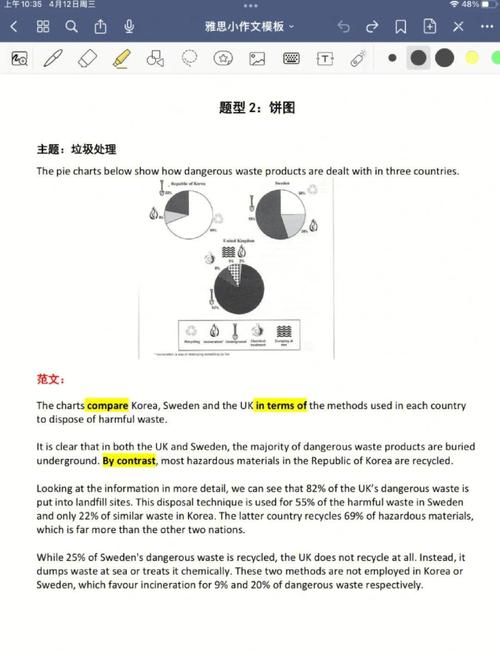 雅思考试作文纸