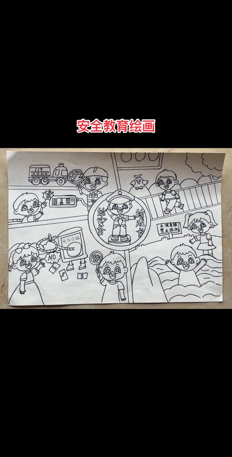 安全教育平台画