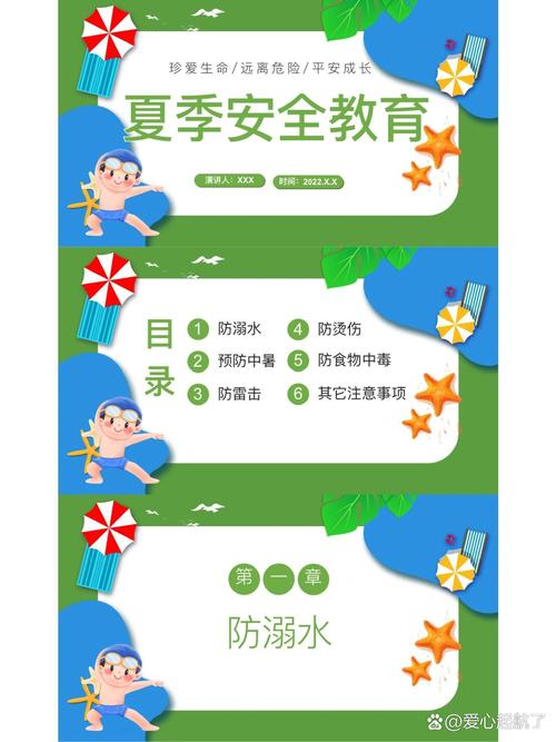 夏季安全教育图册