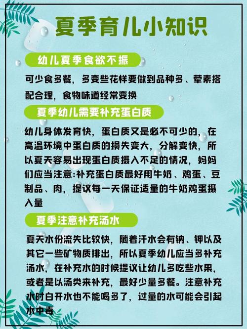 夏季饮食健康小常识宣传