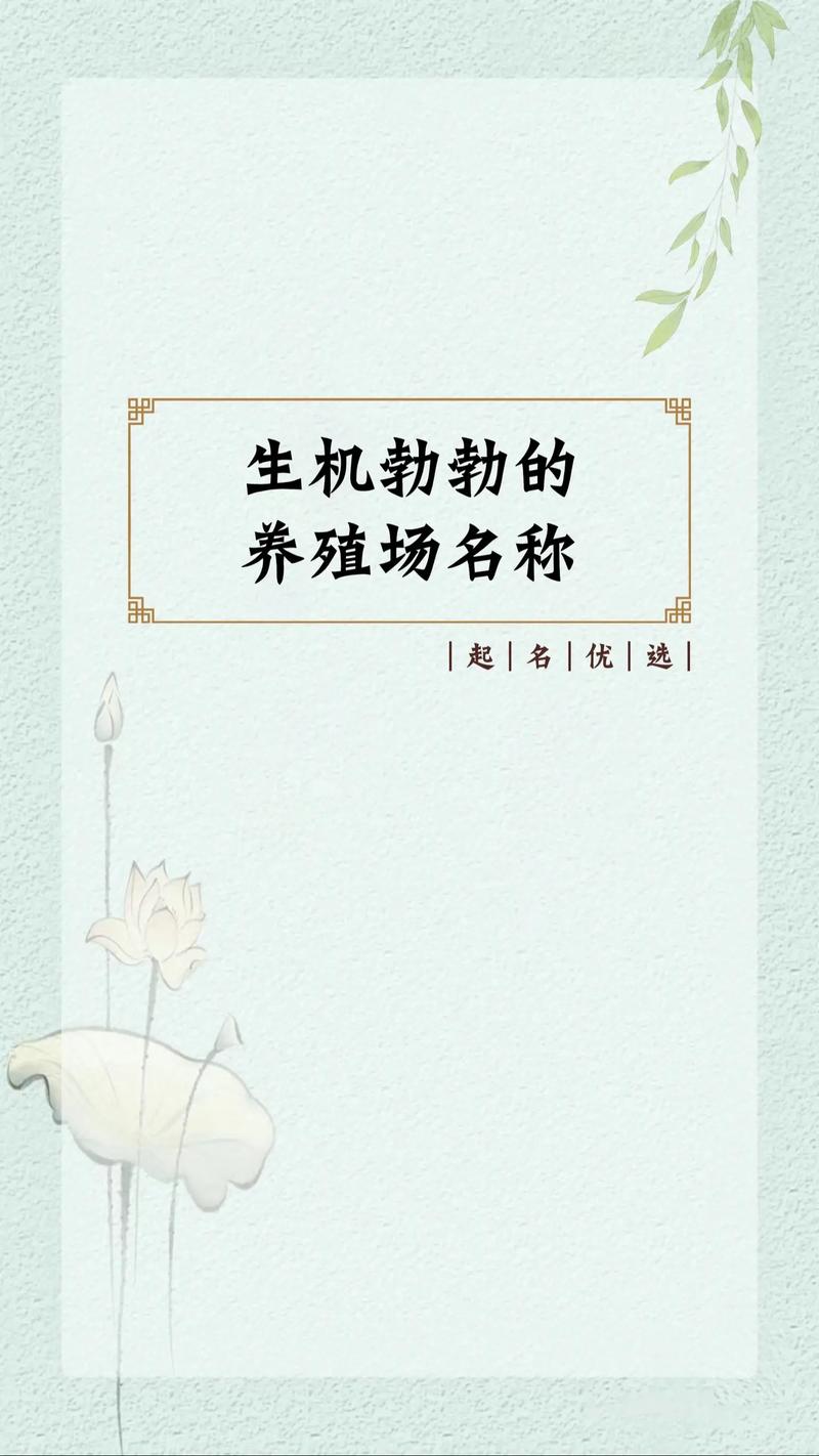 关于养殖小常识的网名