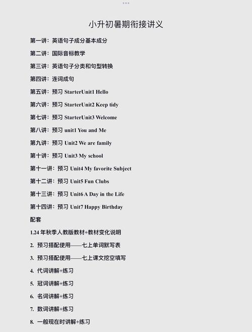 外教英语口语培训计划