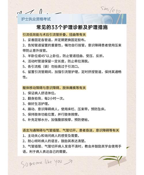 一般护理常识有些