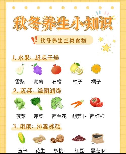 中班冬季健康饮食小常识