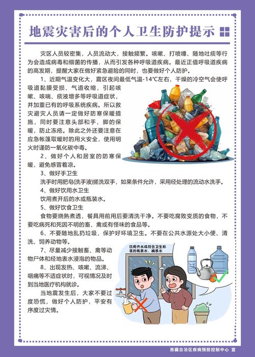 震后卫生防疫常识