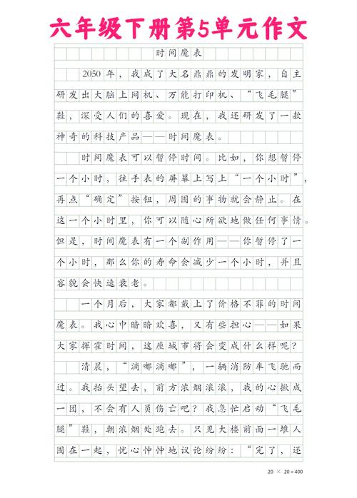 小作文时间是什么，小学作文时间怎么写