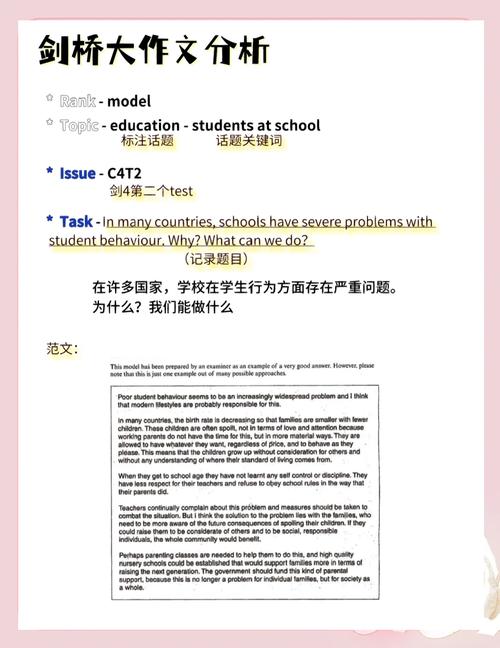 剑桥作文分类，剑桥作文分类有哪些